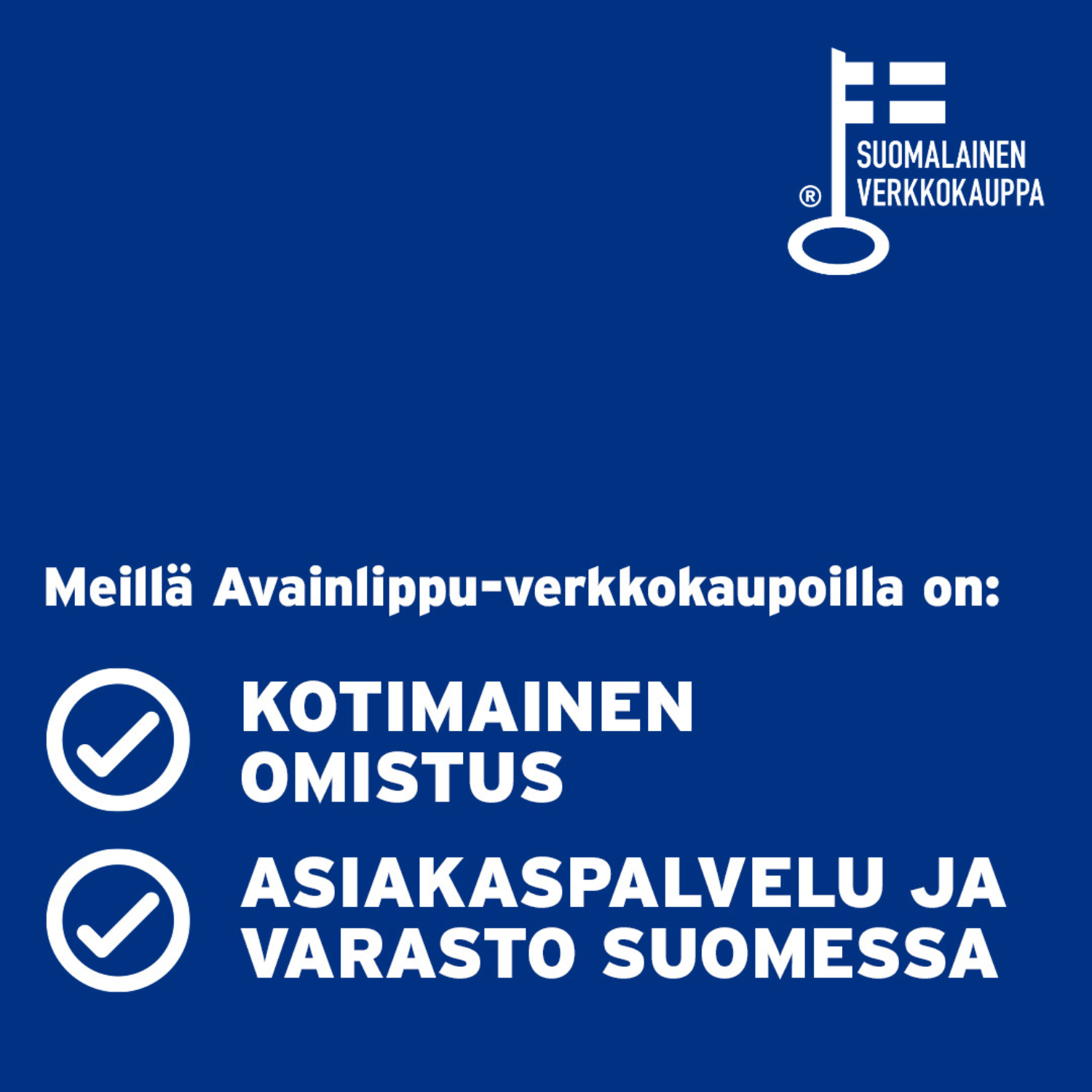 Asiantuntevaa palvelua suomeksi